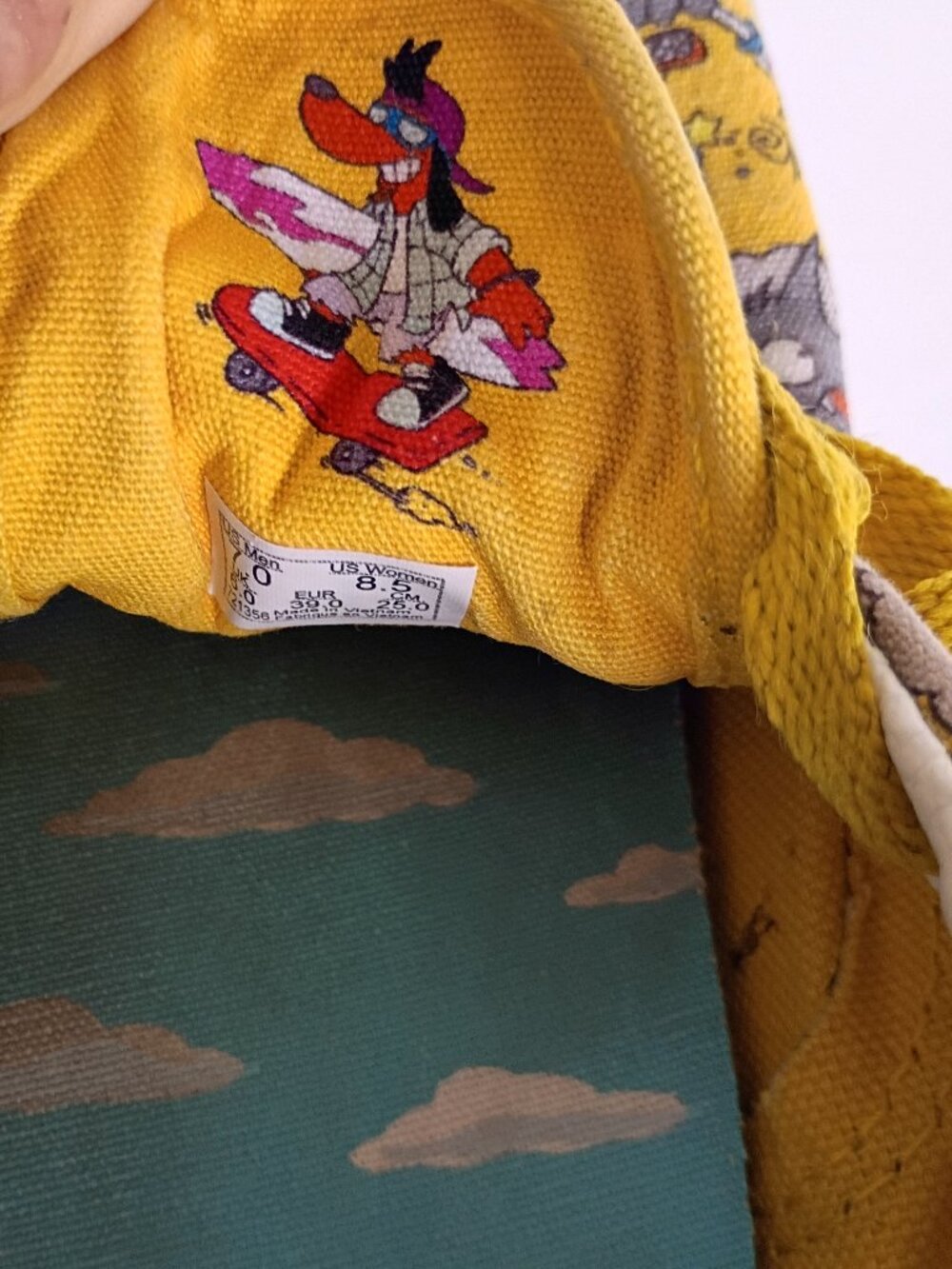 The Simpsons x Vans Era Itchy Scratchy Men's 7 Women's 8.5 Skate Sho - Picture 5 of 10